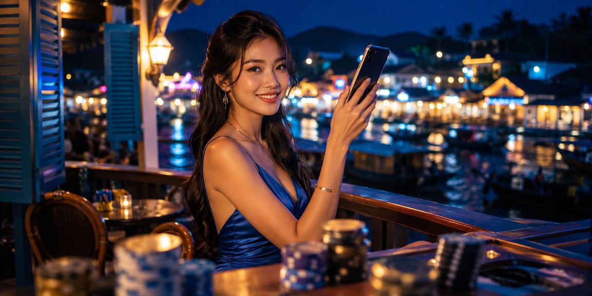 Người chơi đăng ký tài khoản casino trên điện thoại tại Phú Quốc